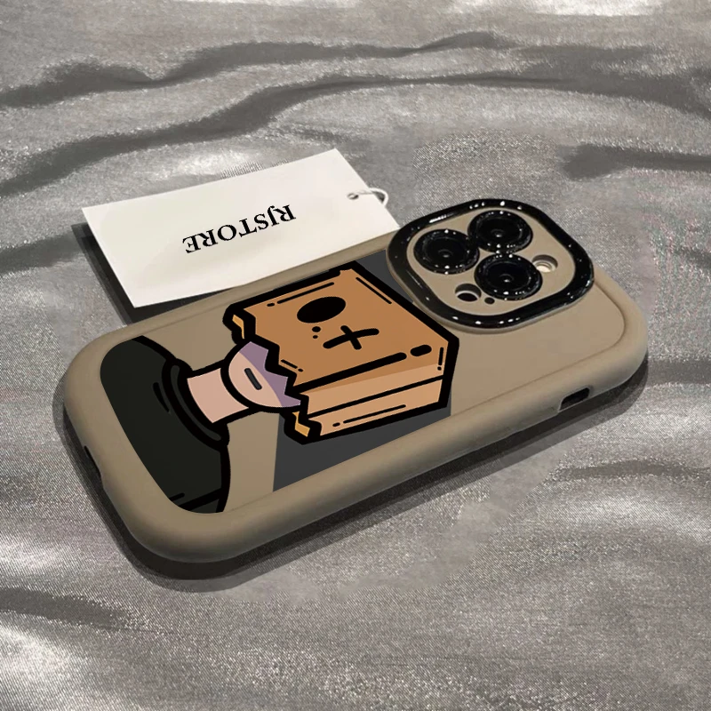 DINGLIN高级纸箱男孩苹果华为vivo小米oppo手机壳iphone15/14/13