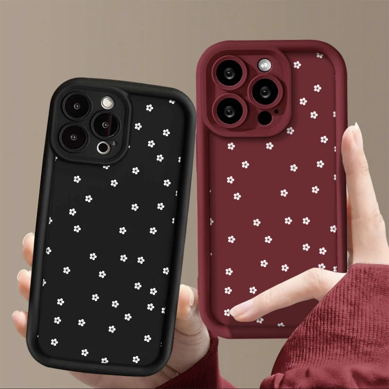 DINGLIN高级小碎花适用iphone15苹果14手机壳13华为vivo小米oppo