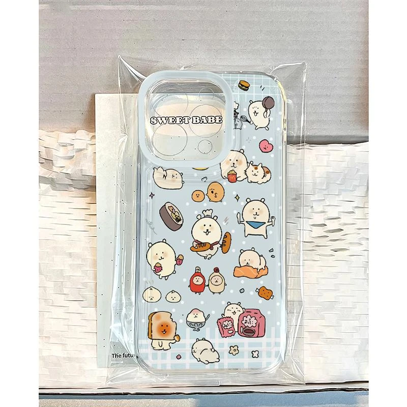 Lucky自嘲熊烘焙师适用苹果iPhone16手机壳15华为vivo小米oppo套