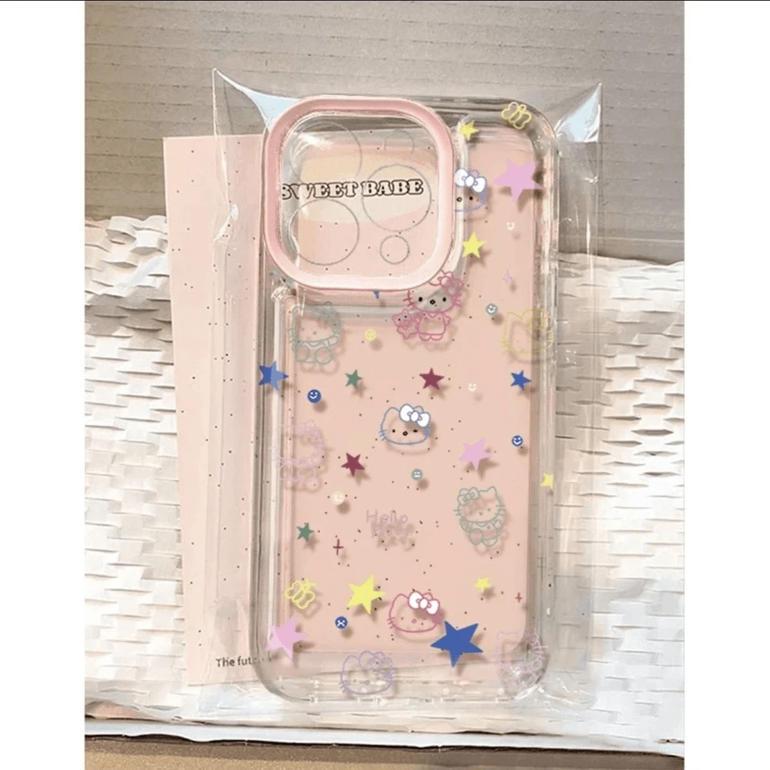 SMBLCE多巴胺五角星kt适用iphone15苹果14手机壳华为vivo小米oppo