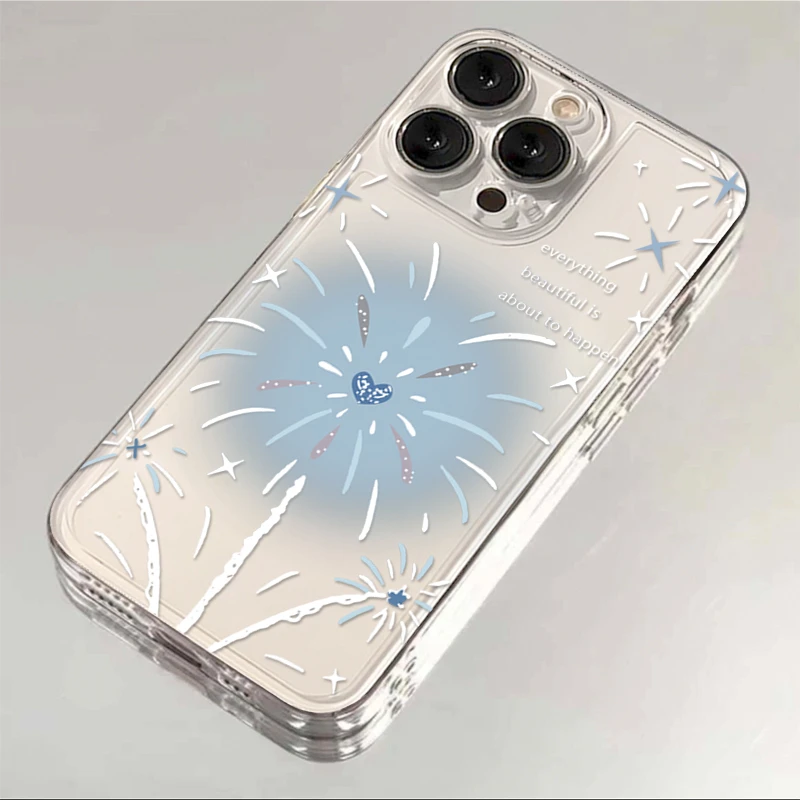 SMBLCE圣诞树烟花适用iphone15/13苹果14手机壳华为vivo小米oppo