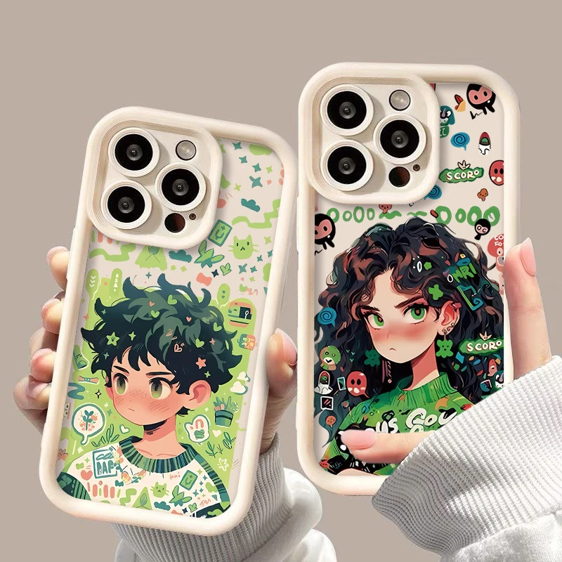 奥菲顿艺术情侣款iphone15/13/14苹果12手机壳华为vivo小米oppo套