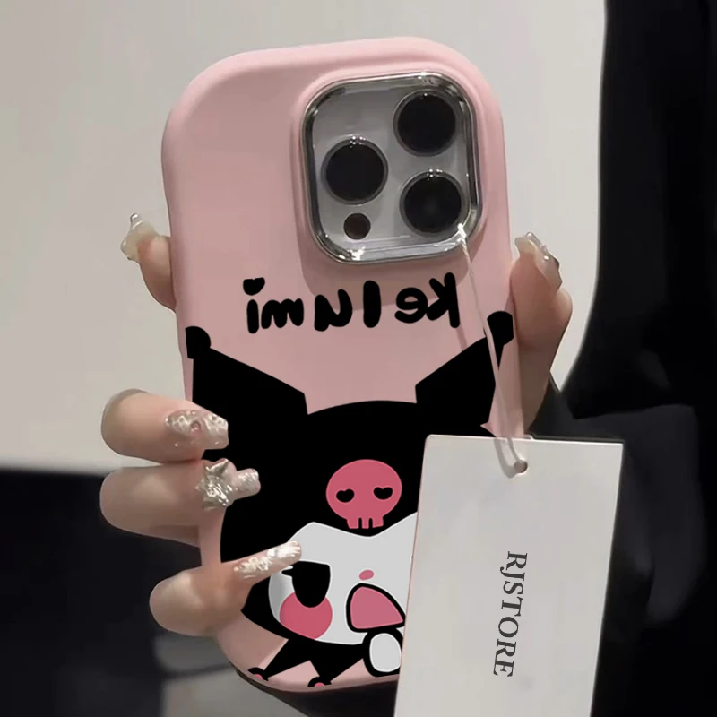 卡通可爱库洛米适用iPhone15/14promax手机壳苹果13/12/11套xr