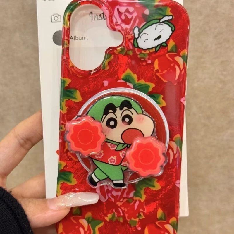 奥菲顿扭秧歌小新适用iPhone16冰川15手机壳华为vivo小米14oppo套