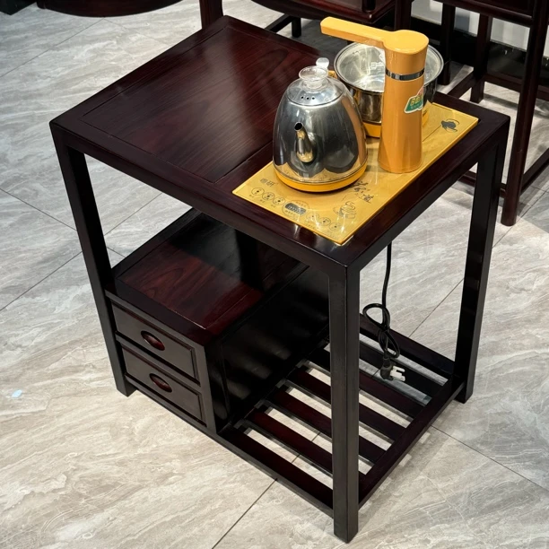 则言红木家具 黑酸枝烧水几 小茶几 60-45-68