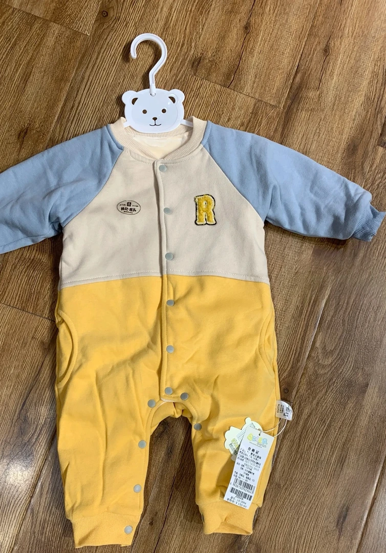 婴幼儿连体哈衣外出服秋冬穿长绒棉宝宝绒牛奶绒超高性价比