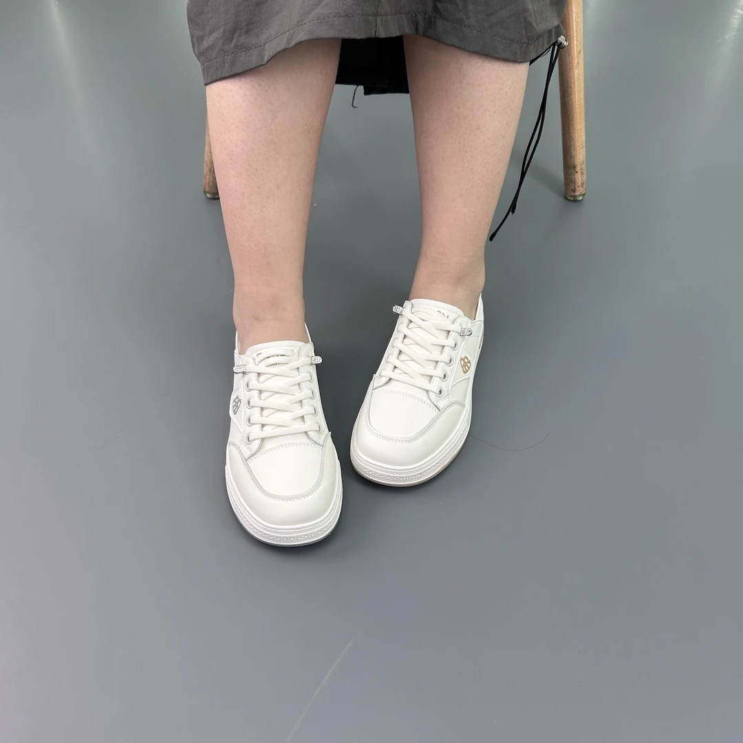 512-6 同款瑾典小白鞋夏款运动校园平底休闲白色时尚百搭夏季透气