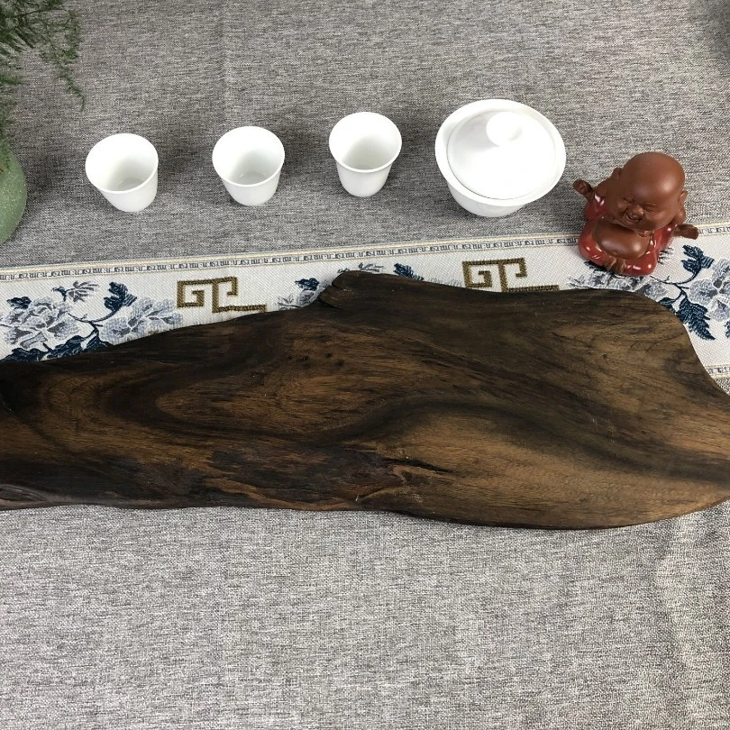 实木茶台茶盘/阴沉木/简约现代中式/天然随形/餐饮具杯垫/茶生活