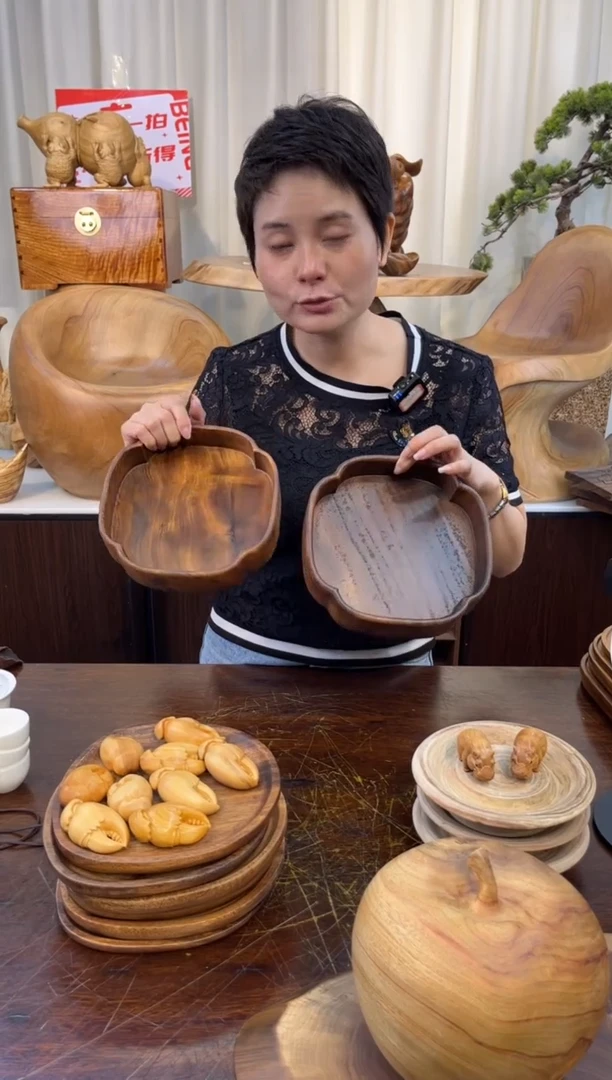 【闪购商品】木头海棠方波