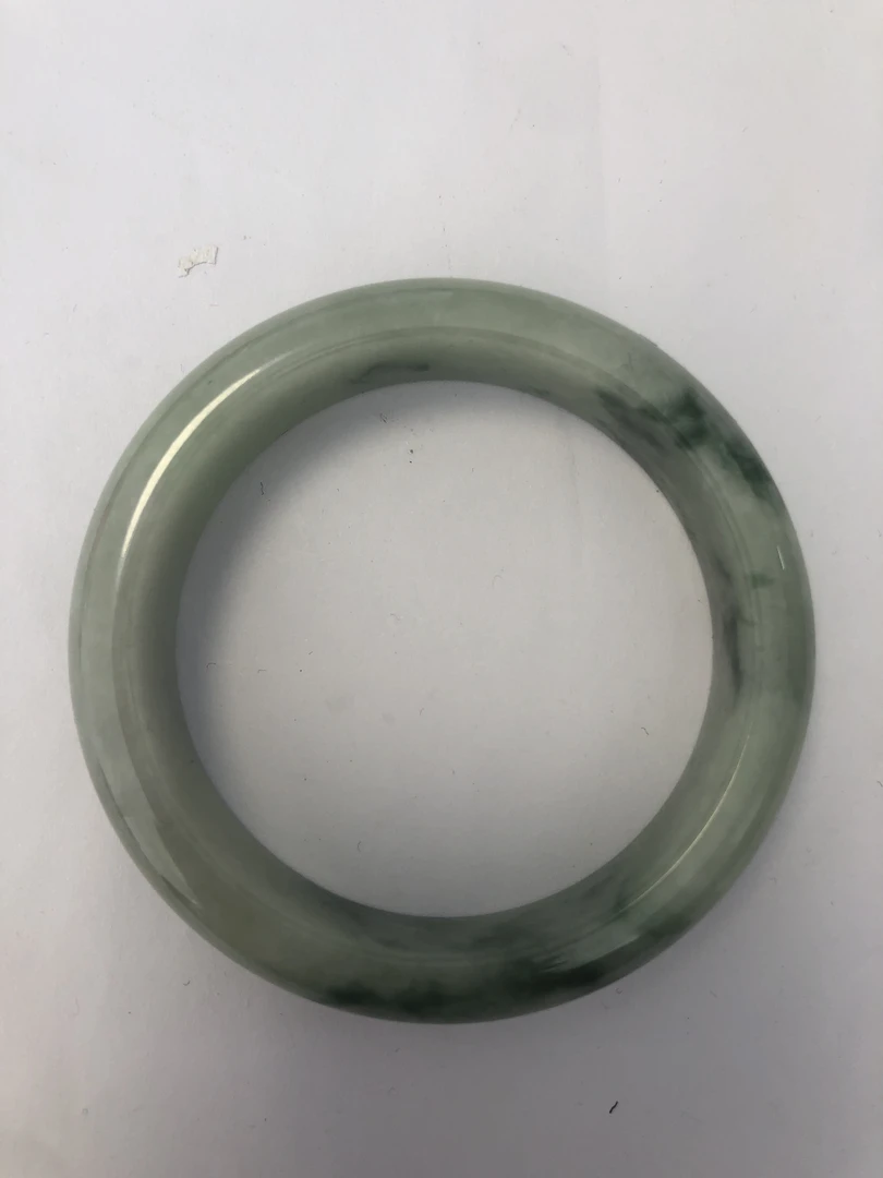 F717 缅甸翡翠手镯圈口: 55.5