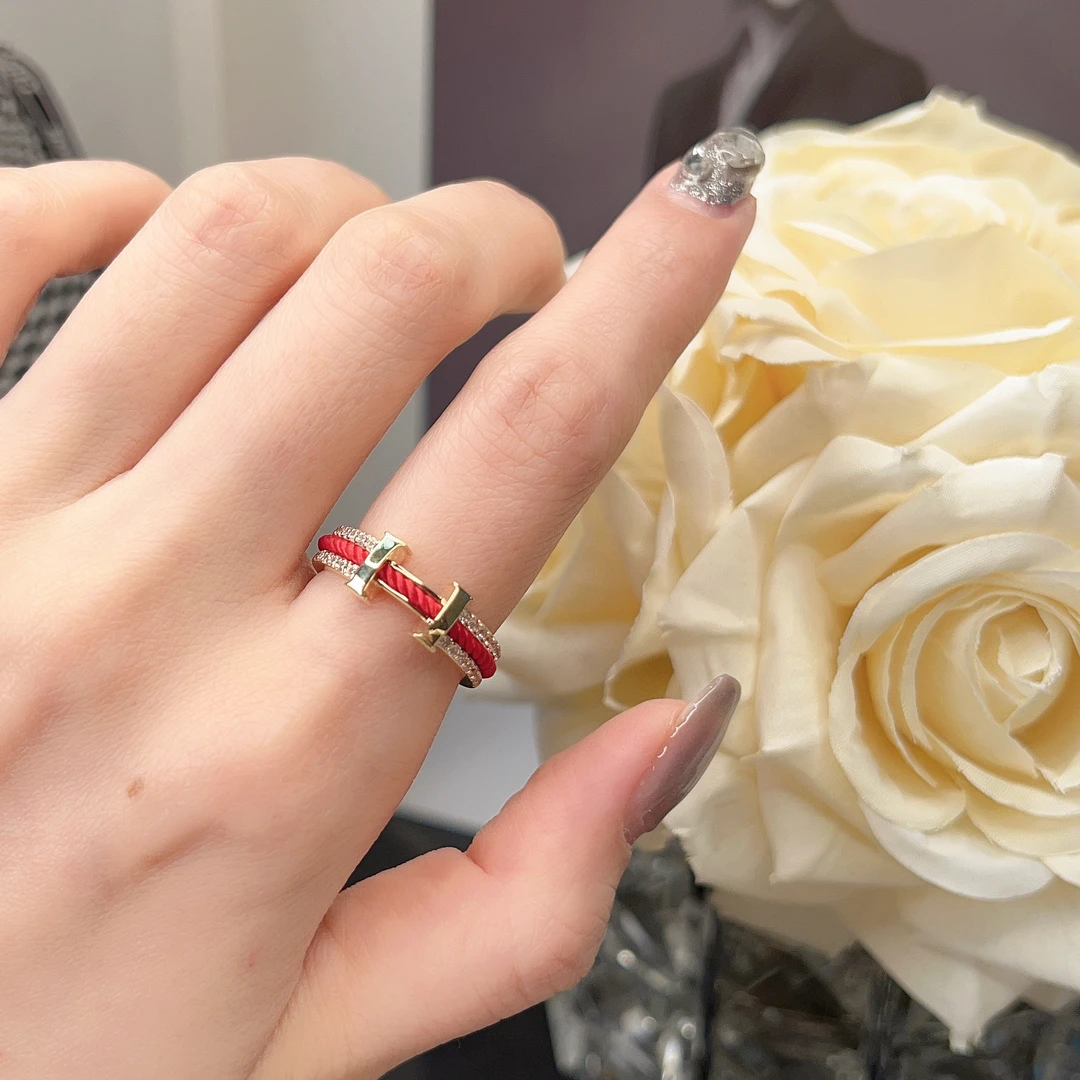 铜合金戒指 R0020轻奢小众ins简约新潮时尚百搭指环