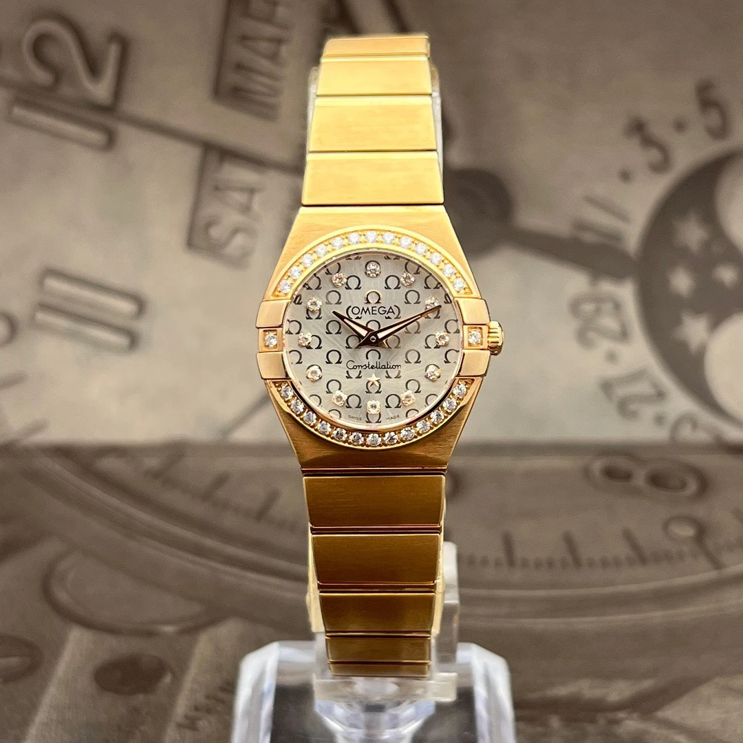 95新 Omega/欧米茄 星座/123.55.24.60.52.002/24mm/单表/女款