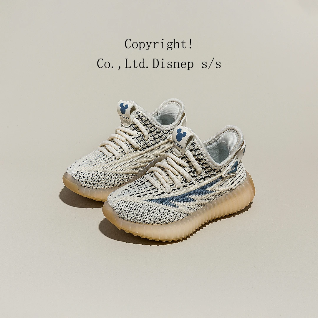 Disney/迪士尼2024春季椰子鞋儿童运动鞋女童跑鞋新款男童中大童