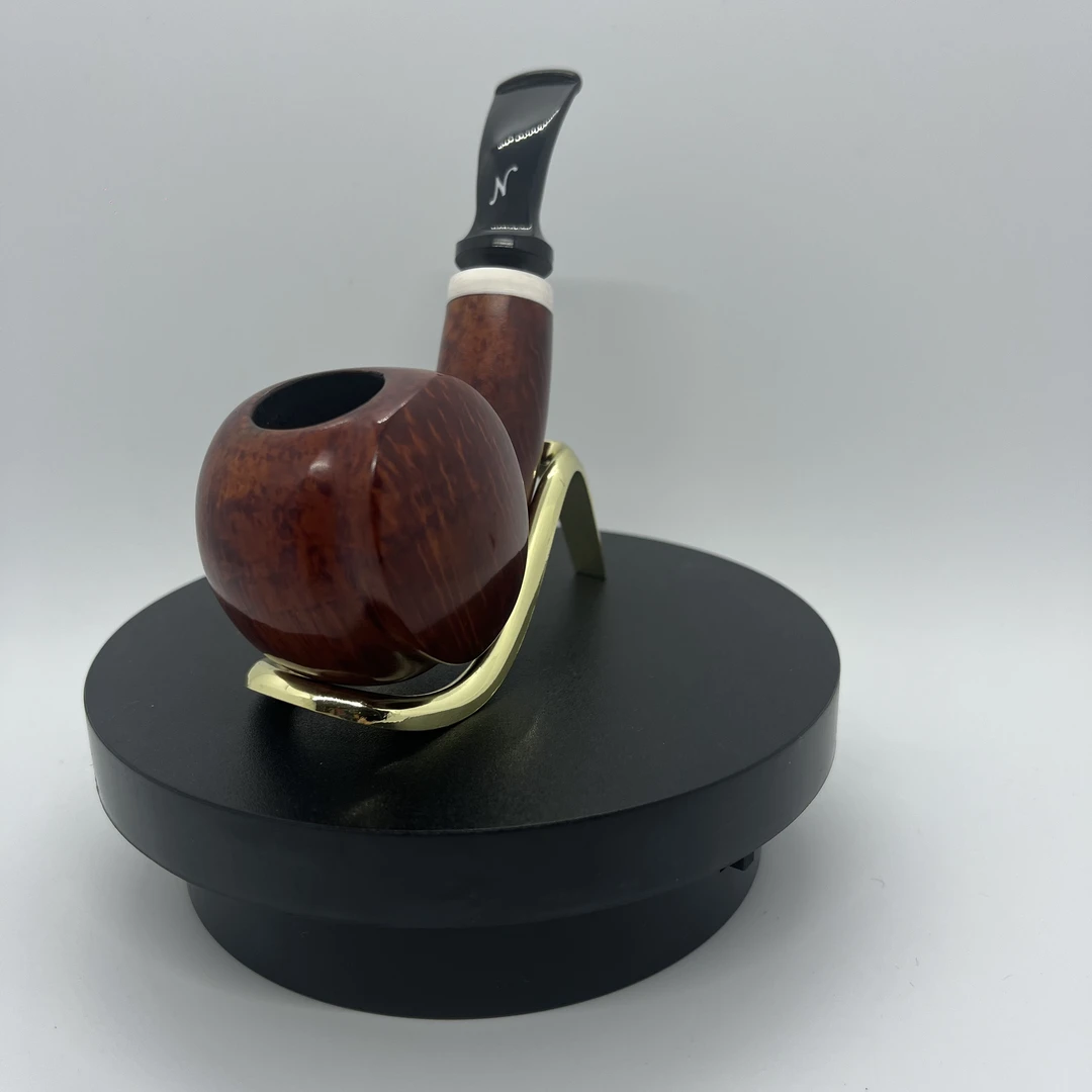 1800 诺丁 手工 单面鼓 老斗 烟斗