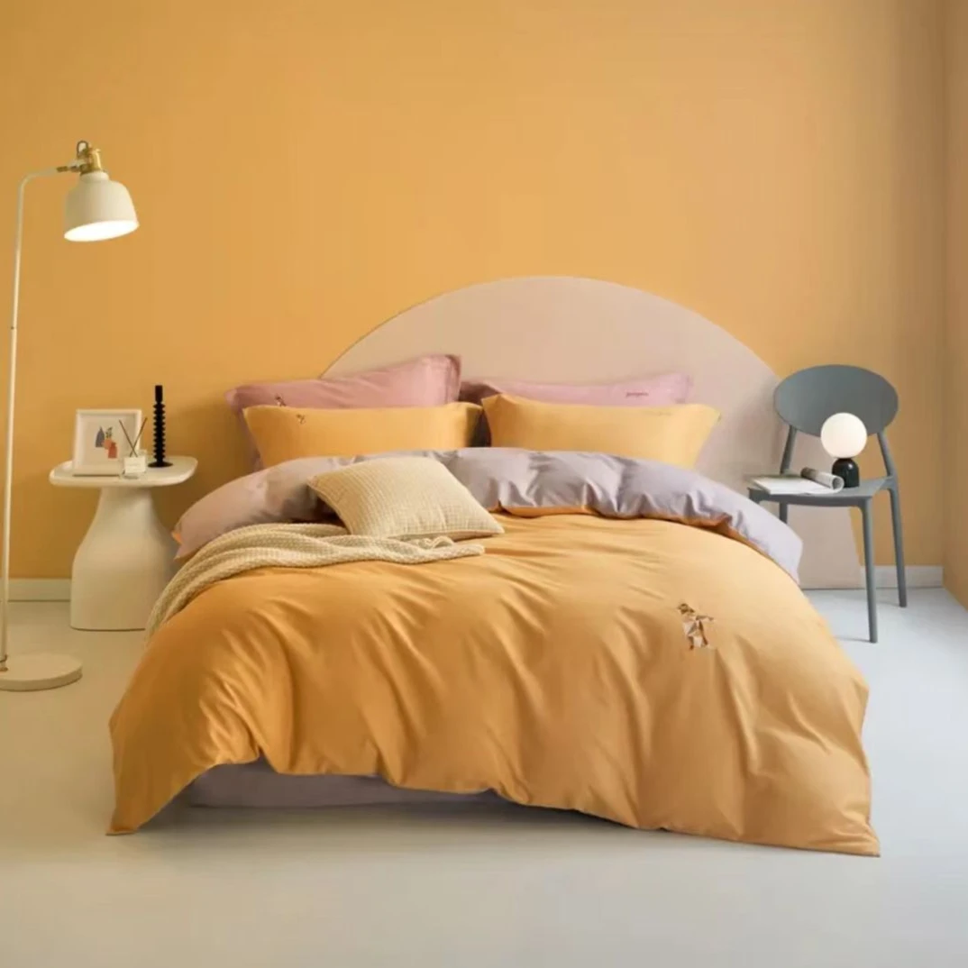 罗莱S 超柔床品磨毛四件套冬季保暖床上用品 BD