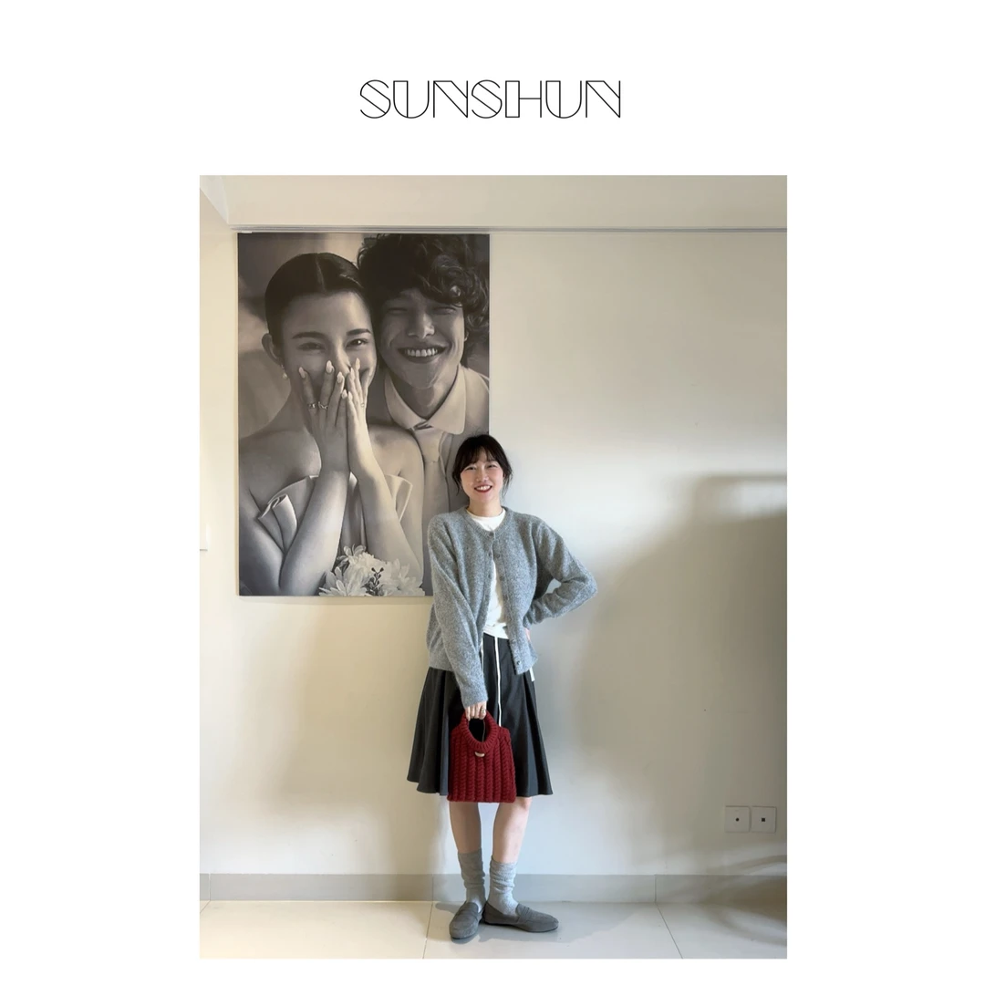 Ss（灰色空间）百搭气质显瘦毛衣宽松针织长袖毛衣外穿秋季休闲