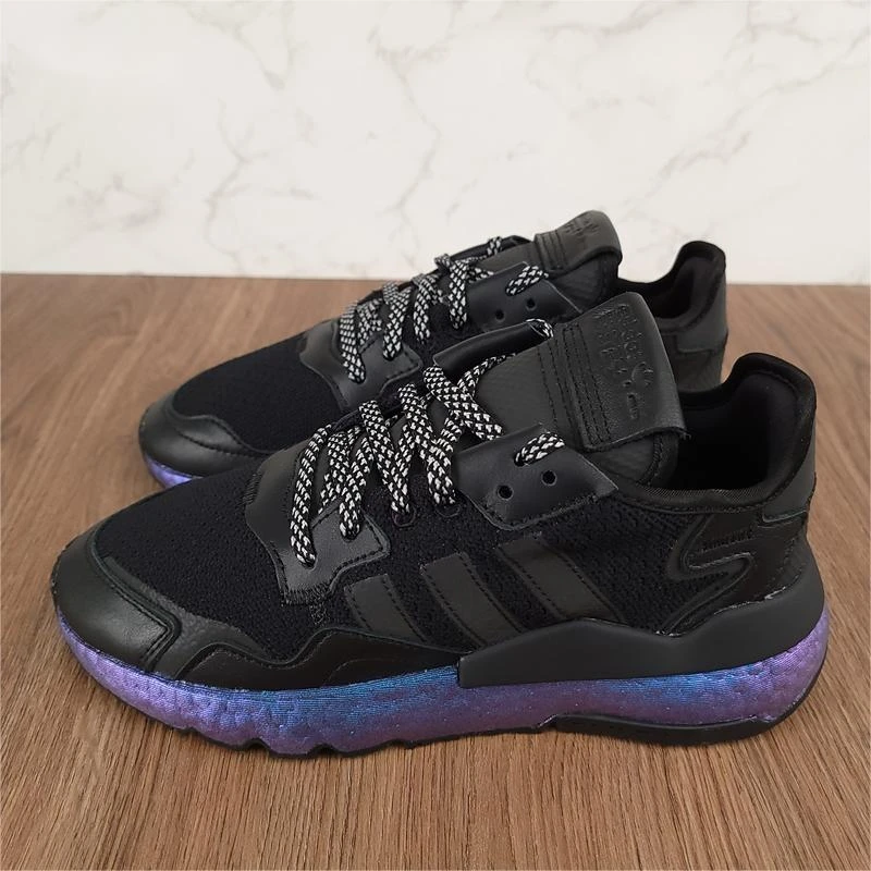Adidas 三叶草 NITE JOGGER 男款缓震舒适夜行者运动跑鞋 FV3615