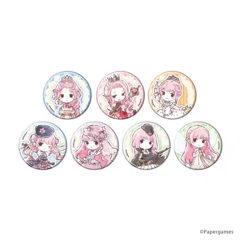 【秋子】闪耀暖暖 涂鸦GraffArt Q版徽章/公式插画 正比徽章