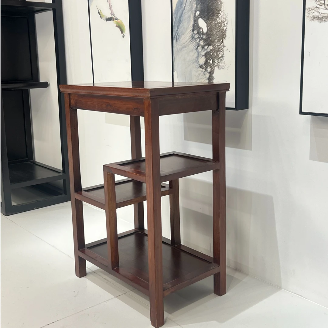 刺猬紫檀红木茶水架置物架