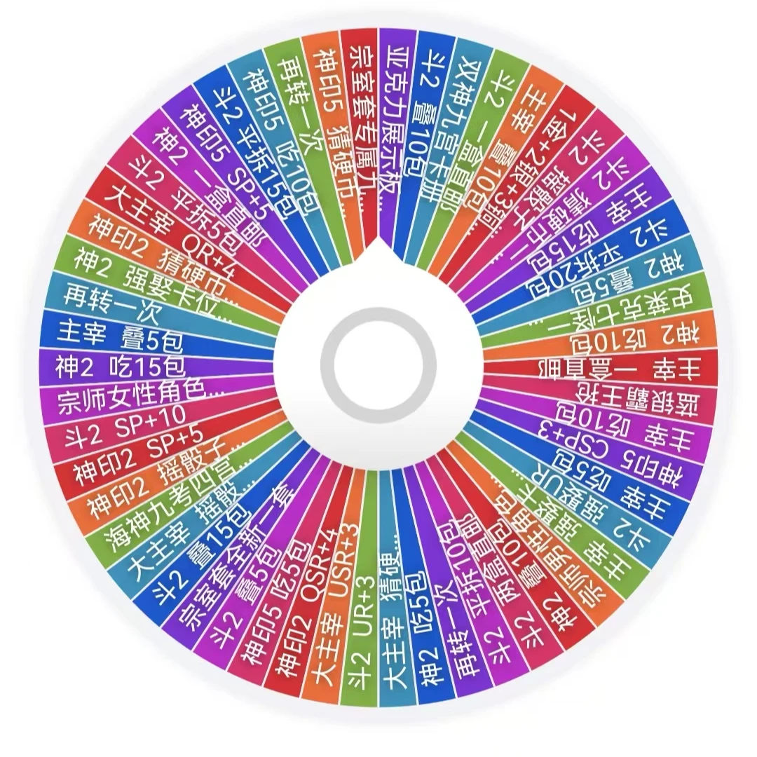 国漫ip乱斗大转盘【浮生专属】