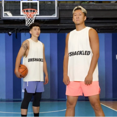 UNSHACKLED速干运动短裤系带15色荧光百搭男女美式复古篮球原创