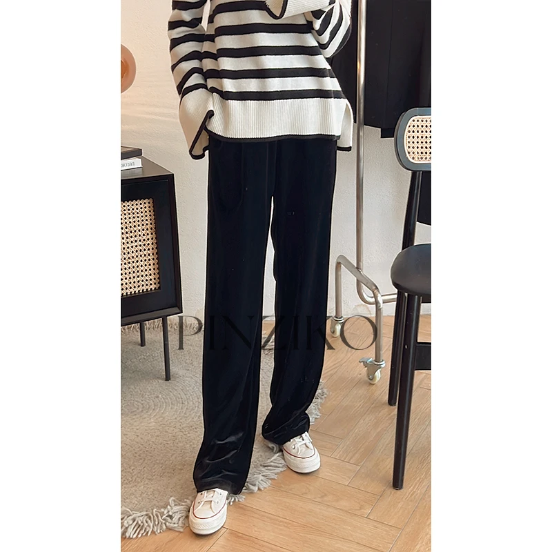 【年终宠粉大促】【PINZIKO】现成 直筒休闲裤 TJC503