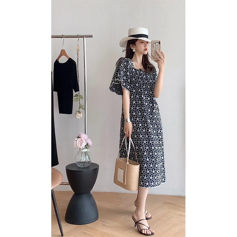 【年终宠粉大促】【PINZIKO】现成 水仙花~连衣裙 TJC155