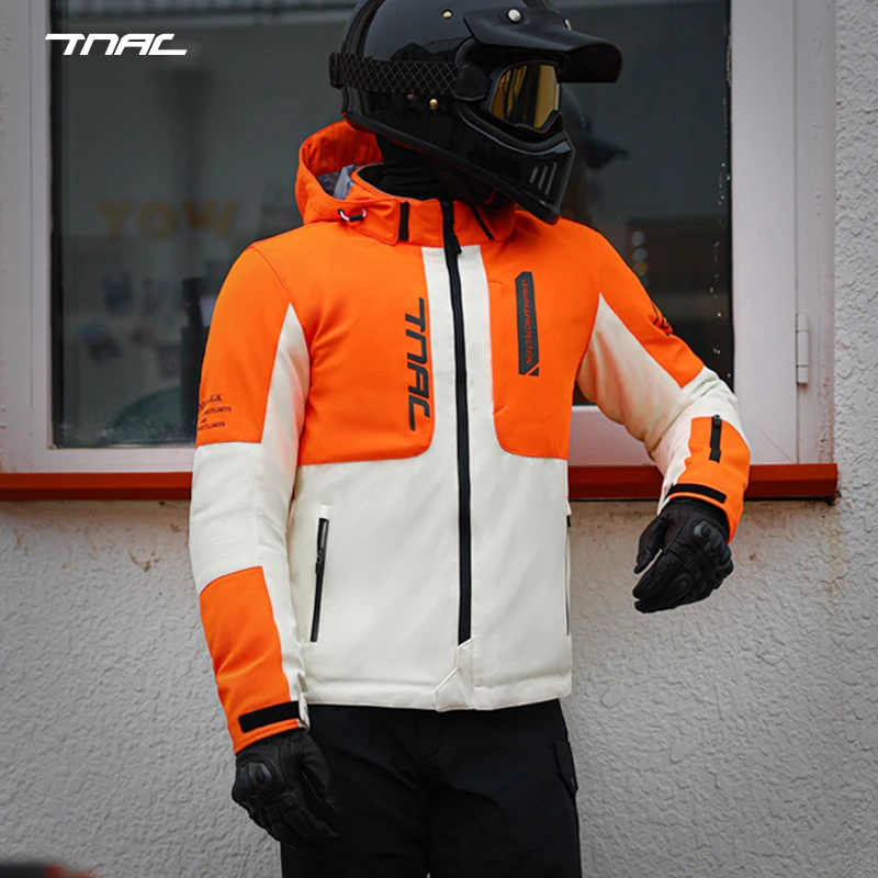 TNAC拓驰仓鼠摩托车骑行服男四季防水保暖机车赛车服休闲骑士装备