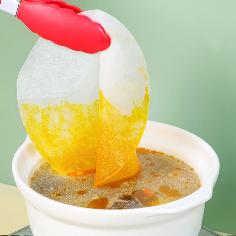 新疆包邮36片一次性吸油烘焙纸煲汤煮汤用纸油炸去油去浮沫