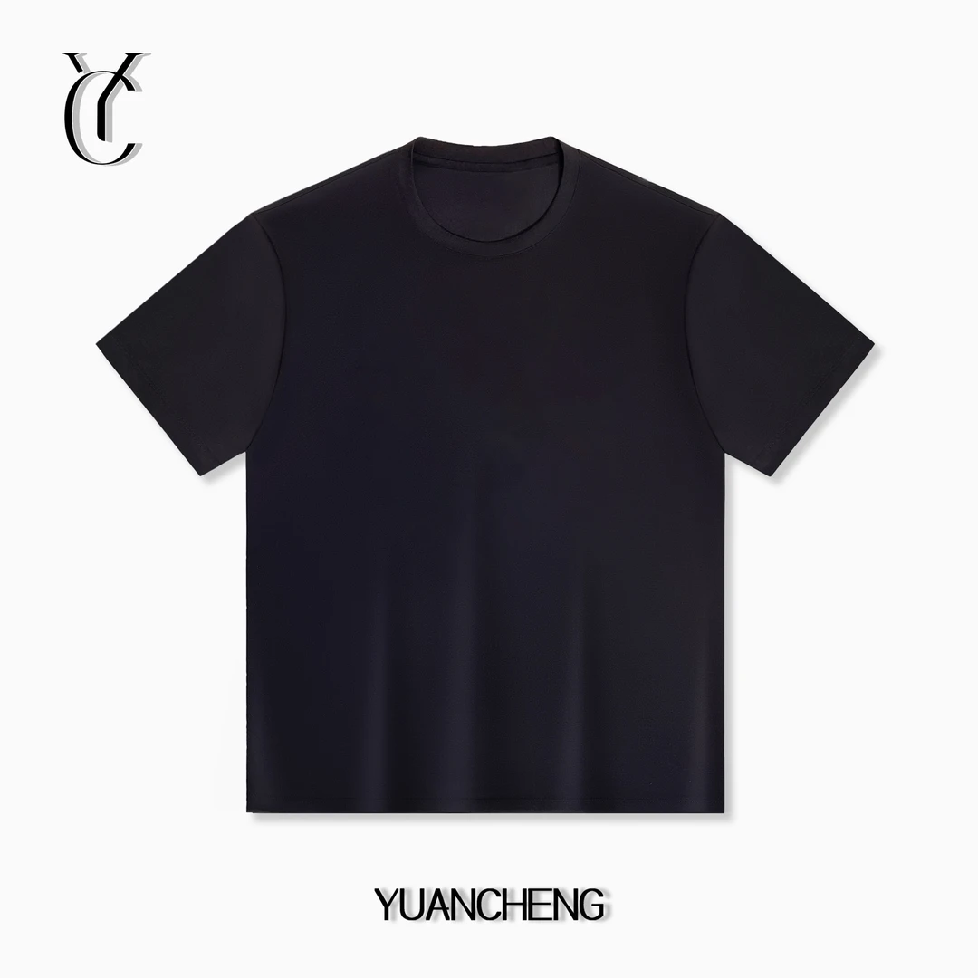 【源呈欧品】广州夏季新款潮流品牌圆领短袖T恤9020
