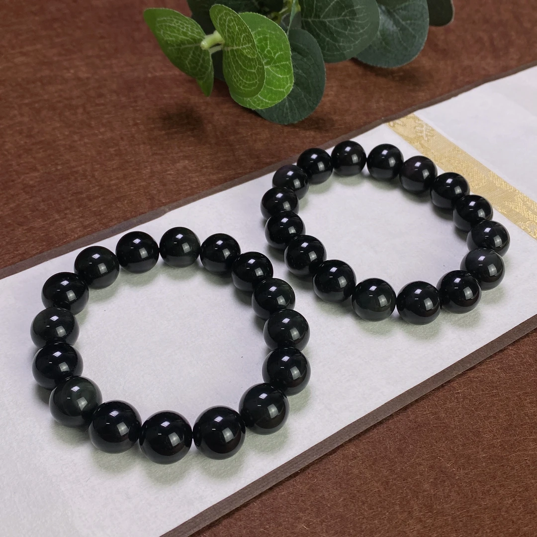 2888/(ZY888-140)黑曜石手串12 （多样性发货）
