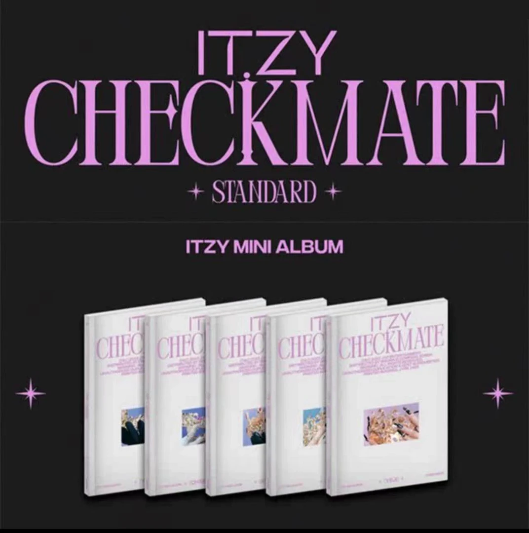 【击粉福利】ITZY特价checkmate画册 全新未拆
