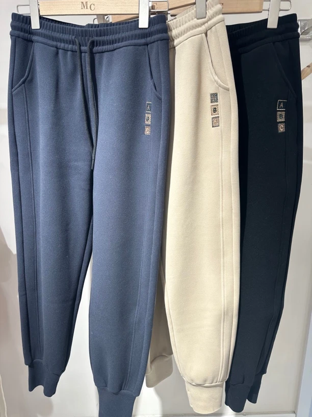 纳米技术防风面料休闲裤，不显臃肿百搭显瘦款