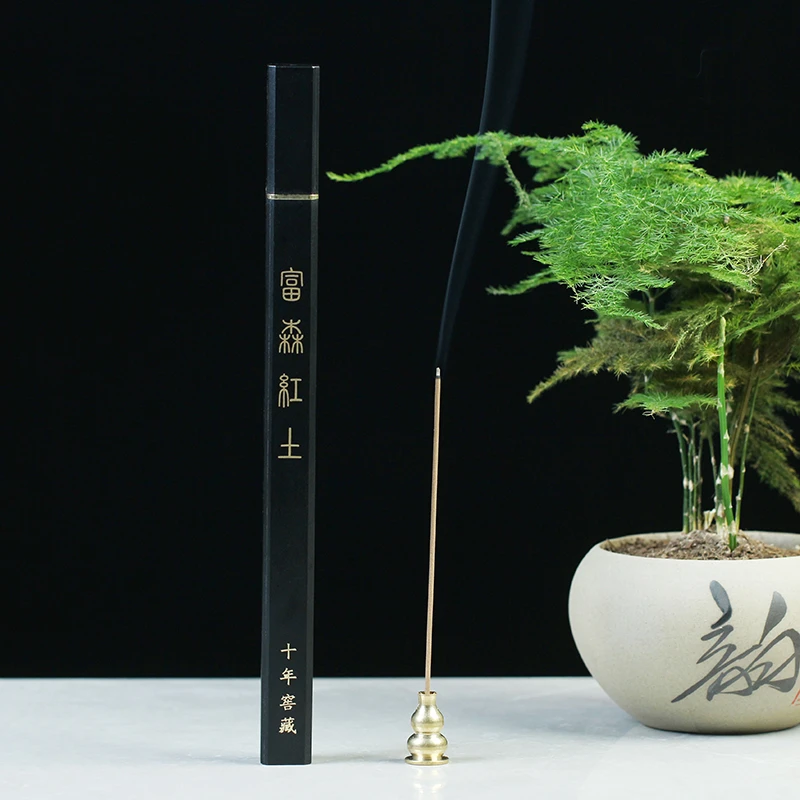 汇安富森红土沉香10克线香一管 天然室内香味持久