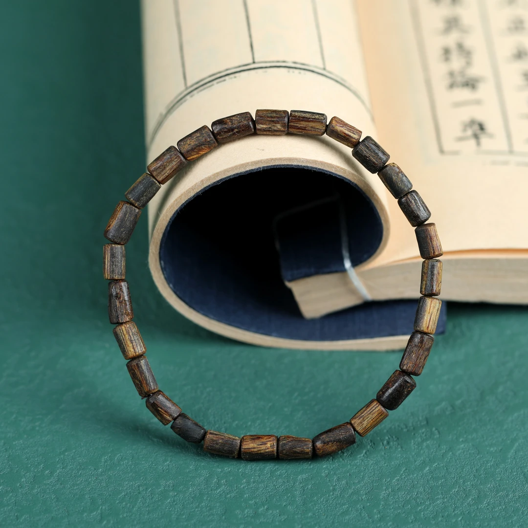 汇安沉水芽庄沉香白奇楠3.3克随型手串单圈 兰花香奇韵正区天然