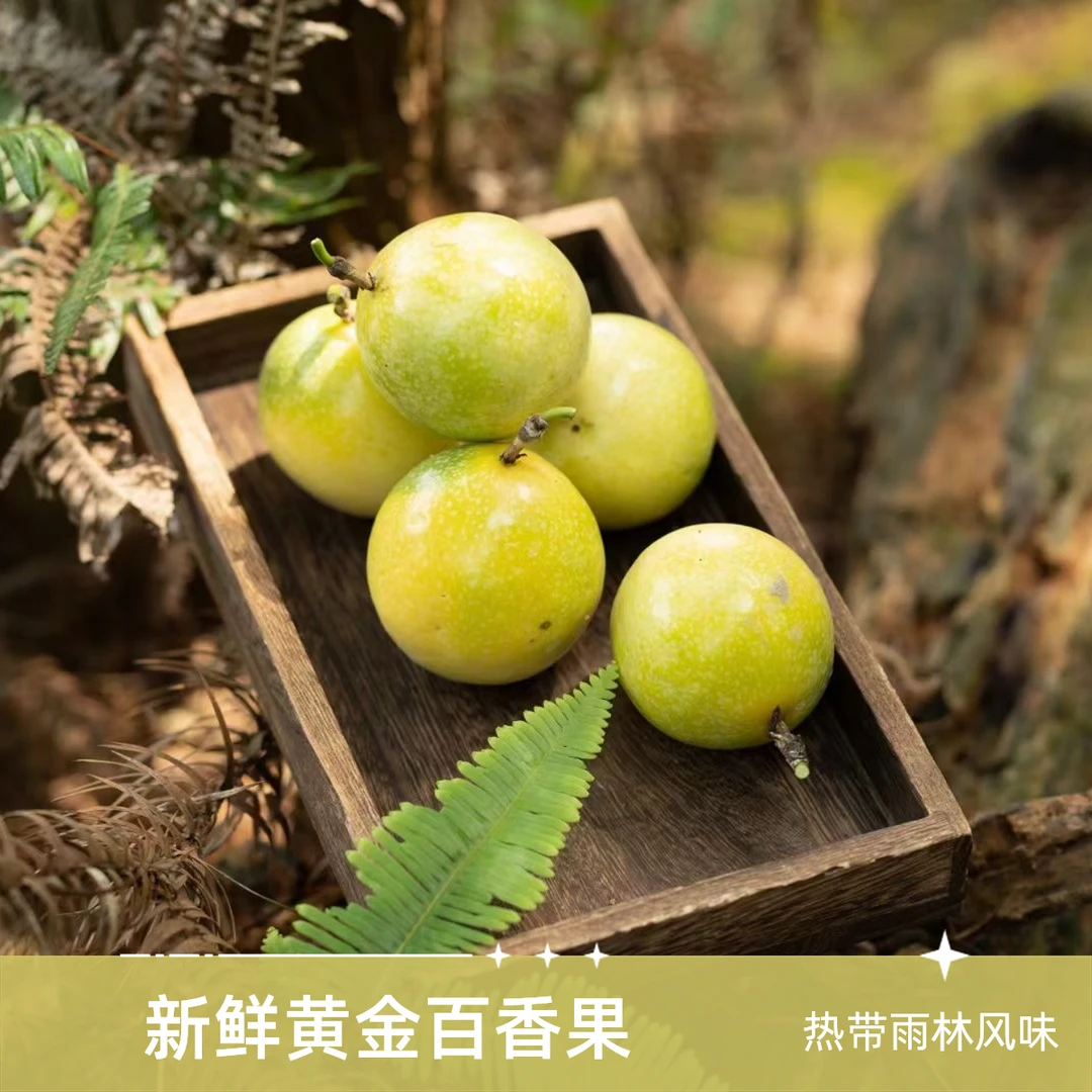 【百香果】优质氧吧当季果园钦蜜九号中果新鲜采摘香甜多汁好吃营养