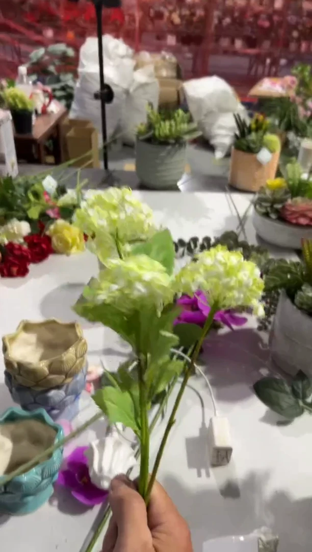 【闪购商品】仿真花朵多肉绿植盆栽