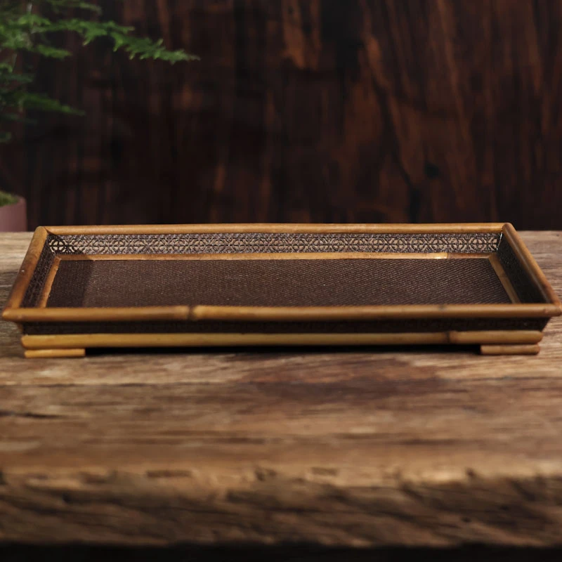 【细物慢造】惠风窗花茶盘小30*20（XJTC167）