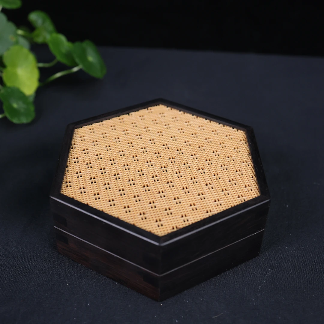 【细物慢造】胡正仁六边形香盒（WG126）