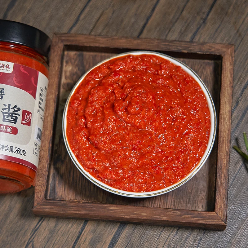 食当头江西特产兴国辣椒膏粉龙床粉菜鲜香石磨辣椒酱新鲜下饭
