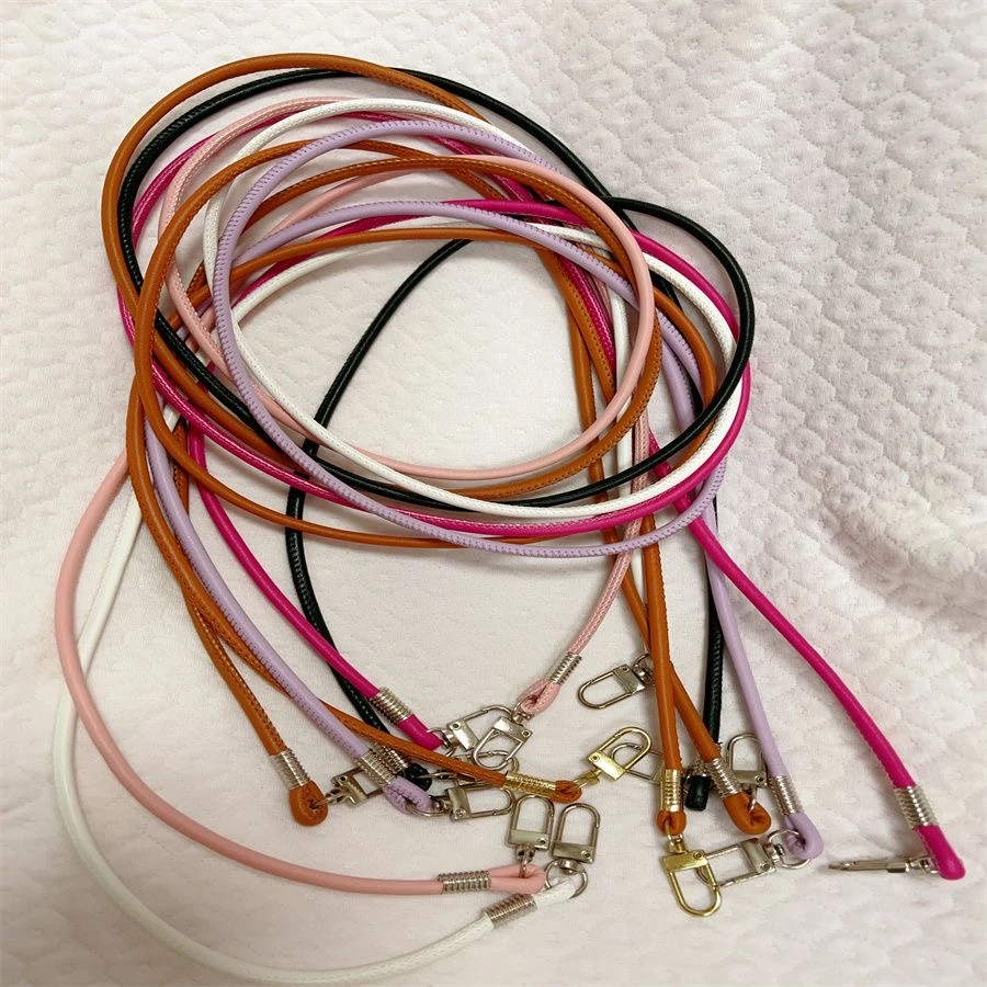 小红书挂绳牛皮绳包包带手机壳斜挎挂绳DIY配饰单独链子挂绳皮质