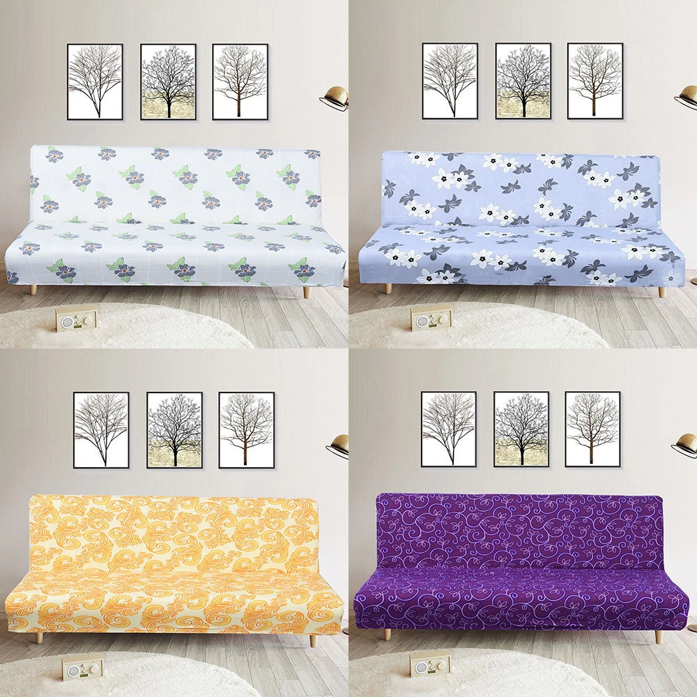 折叠沙发床套沙发垫万能全包无扶手双人1.5m三人1.8m弹力沙发套子