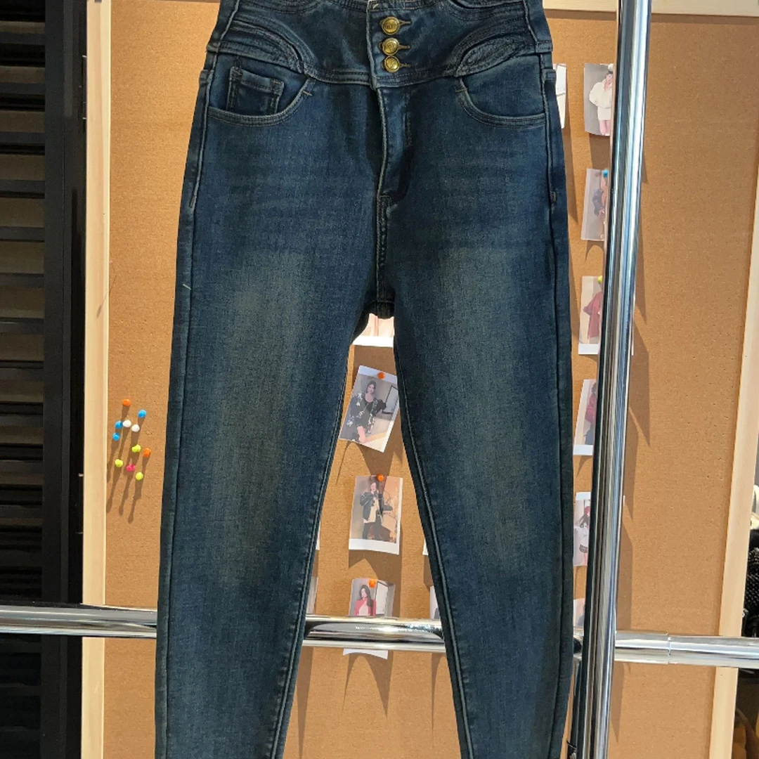 GUIDI GUDI【时时刻刻】气质休闲百搭时尚牛仔裤 K9442003H