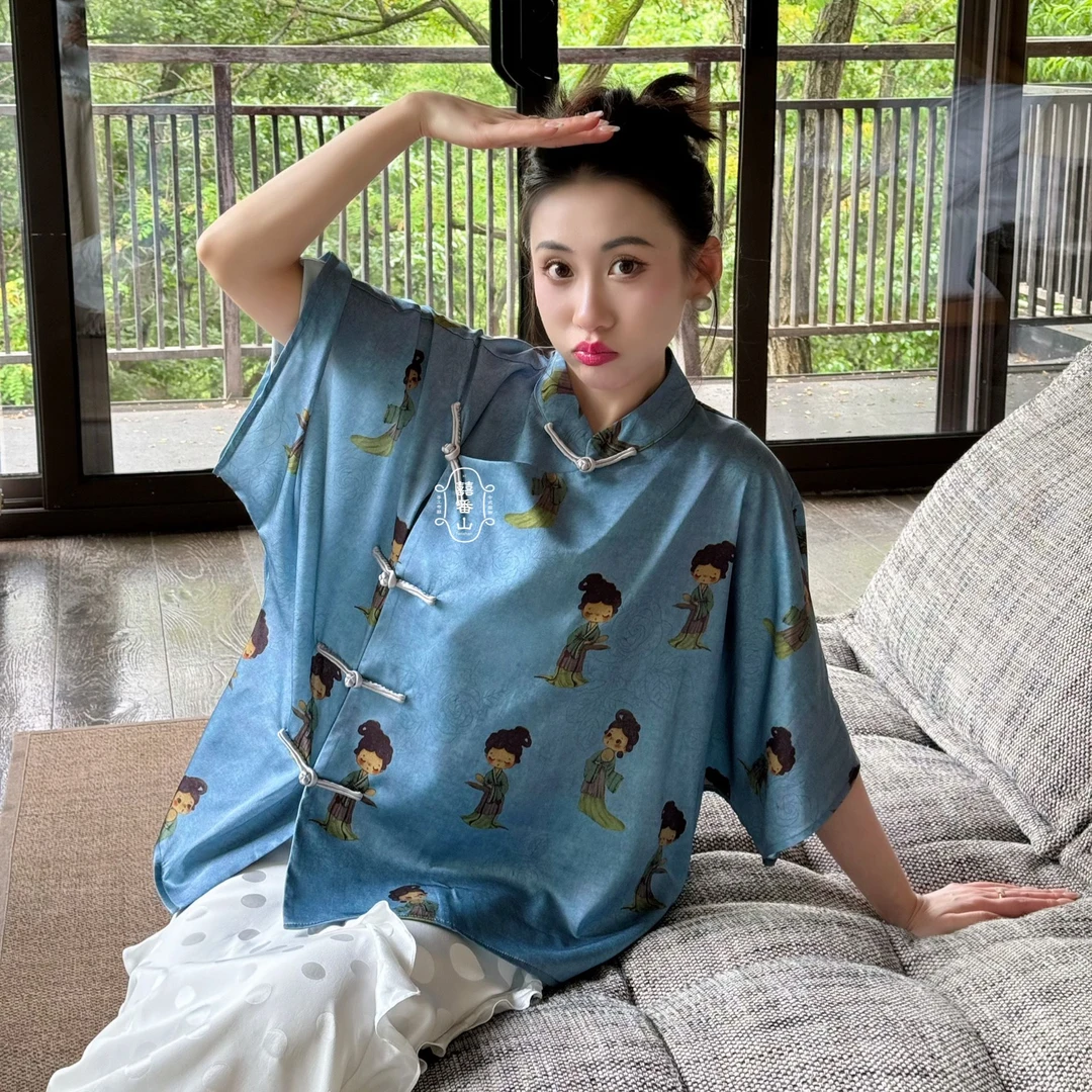 【囍番山·2024·夏季】唐宫·莫兰迪短袖