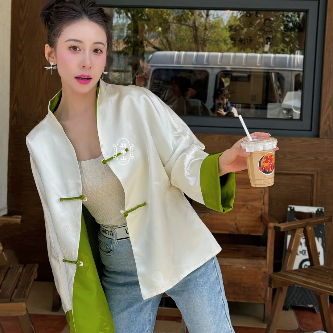 【囍番山·2024春季】八宝云竹 ·双面穿外套