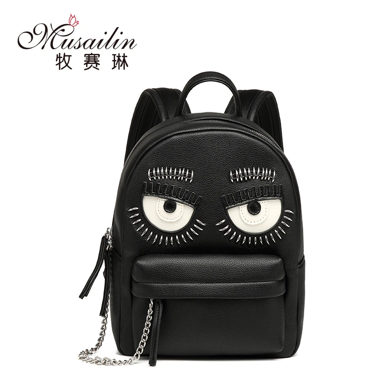 【MUSAILIN/牧赛琳】设计师款小号双肩包小怪兽2024新款CH-7018