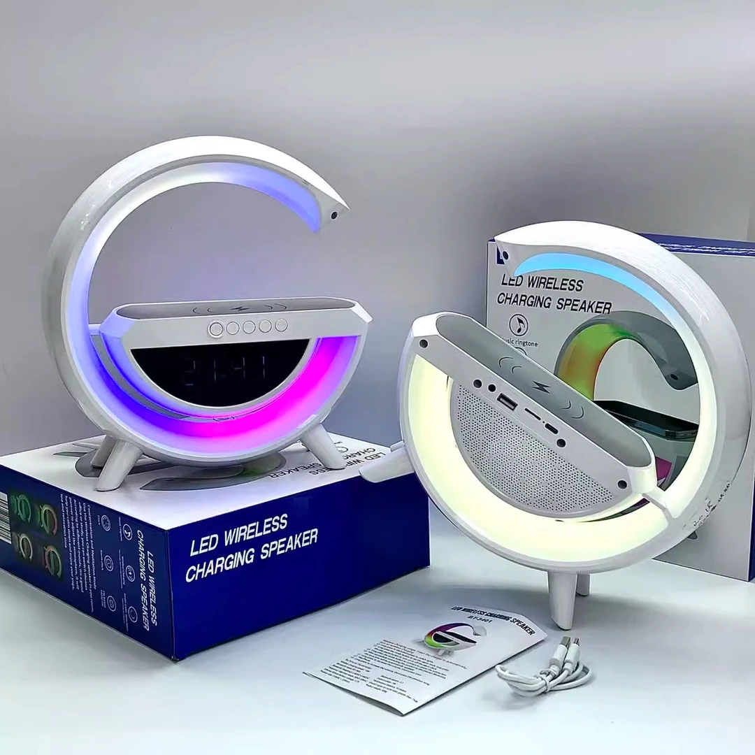 无线充电迷你蓝牙音箱卧室氛围灯家用小音响生日礼物送男生教师节