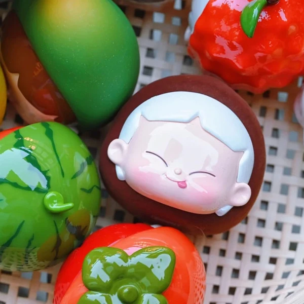 【盲盒】Mika水果熟了潮玩摆件盲盒可爱桌面摆件