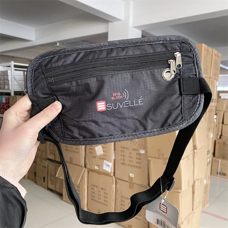 贴身手机袋户外运动健身腰包