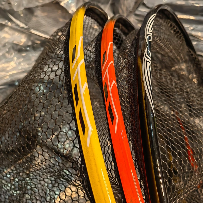 超硬超轻一体抄网头实心速干黑坑大物巨物网头飞抄加深网兜耐用